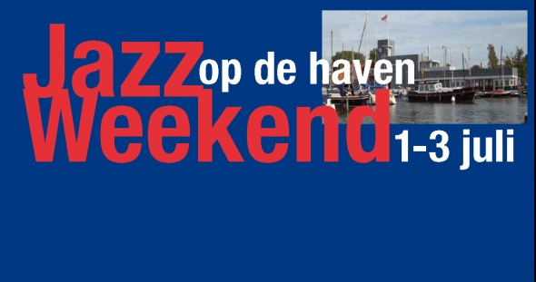 Jazzfeest op haven De Nieuwe Meer